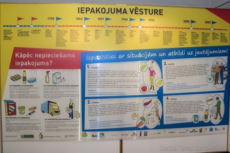 Latvijas Dabas muzejā apskatām izstāde Iepakojums un vide 109751