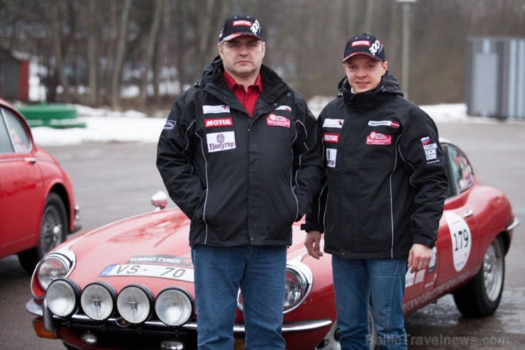 15.12.2013 sacīkšu trases Biķernieki administrācijas ēkā notika Russo Baltic Racing Team komandas prezentācija vēsturiskajam rallijam Monte Carlo Hist 111146