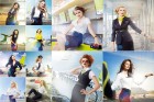 airBaltic prezentē 2014. gada kalendāru, kurā redzamas kompānijas simpātiskās darbinieces