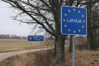 Latvijas un Lietuvas robeža pie Pilskalnes Neretas novadā 35