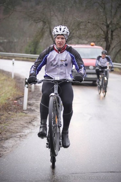 12.01.2014 Radisson Blu komanda devās neliela testa braucienā Rīga - Saulkrasti - Ragana - Sigulda - Rīga (aptuveni 130 km) 112336