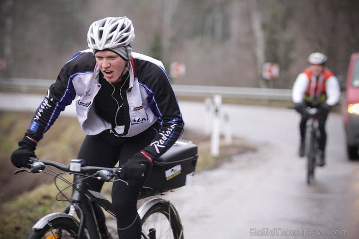 12.01.2014 Radisson Blu komanda devās neliela testa braucienā Rīga - Saulkrasti - Ragana - Sigulda - Rīga (aptuveni 130 km) 112342