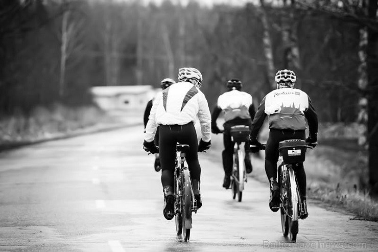 12.01.2014 Radisson Blu komanda devās neliela testa braucienā Rīga - Saulkrasti - Ragana - Sigulda - Rīga (aptuveni 130 km) 112344