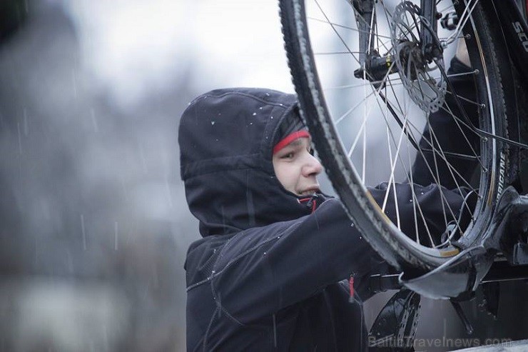 12.01.2014 Radisson Blu komanda devās neliela testa braucienā Rīga - Saulkrasti - Ragana - Sigulda - Rīga (aptuveni 130 km) 112362