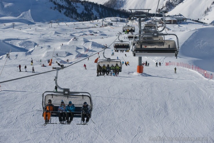 Ischgl tiek dēvēta par Austrijas slēpotāju un snovbordistu Meku. Vairāk informācijas - www.ischgl.com 112385