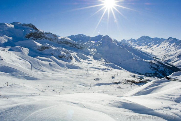 Ischgl tiek dēvēta par Austrijas slēpotāju un snovbordistu Meku. Vairāk informācijas - www.ischgl.com 112386