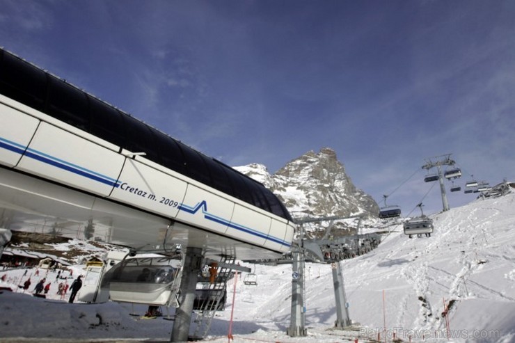 Červiņjas kūrorts atrodas Itālijas augstākajā kalnu rajonā, kurā ietilpst Monblāna un Monte Rozas dienvidu nogāzes. Vairāk informācijas - www.cervinia 112471