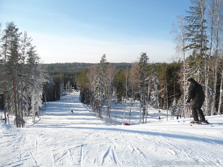 26.01.2014 Riekstukalna apmeklētājus sals nebiedēja. Par spīti lielajam aukstumam ziemas priekus baudīja gan mazi, gan lieli 113321