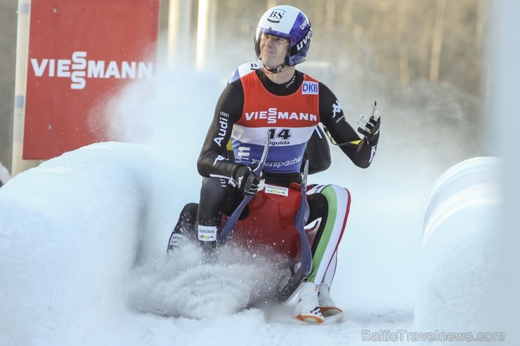 Siguldā norisinājies Eiropas čempionāts un pasaules kauss kamaniņu sportā 113548