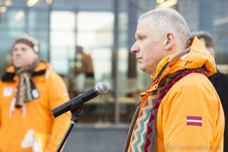 Latvijas delegācijas vadītājs Žoržs Tikmers 114010