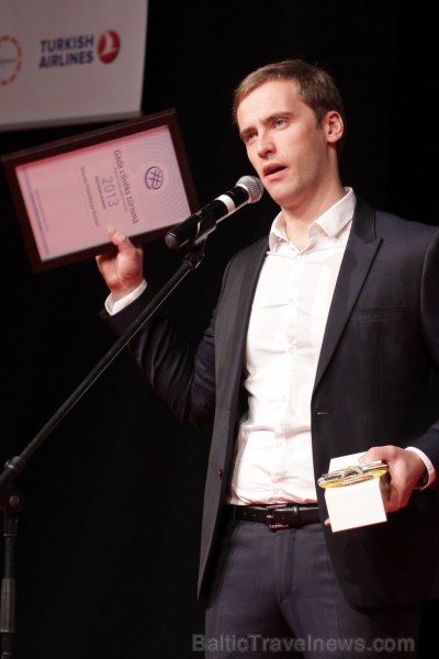 Uzvarētājs nominācijā «Restorāna vadītājs 2013» ir Rihards Fridenbergs-Kalniņš (EcoCatering) 114075