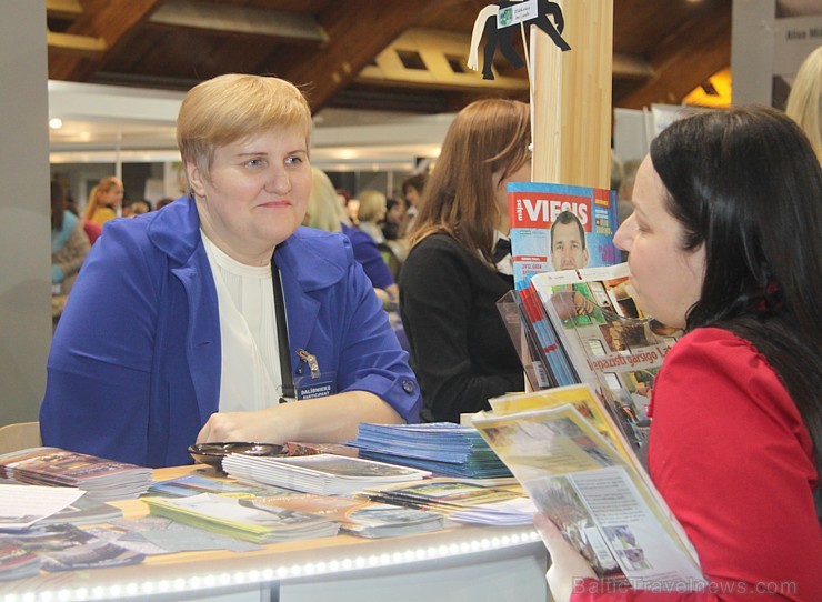 Travelnews.lv tūrisma izstādē «Balttour 2014» sastop daudz laimīgu seju 114409