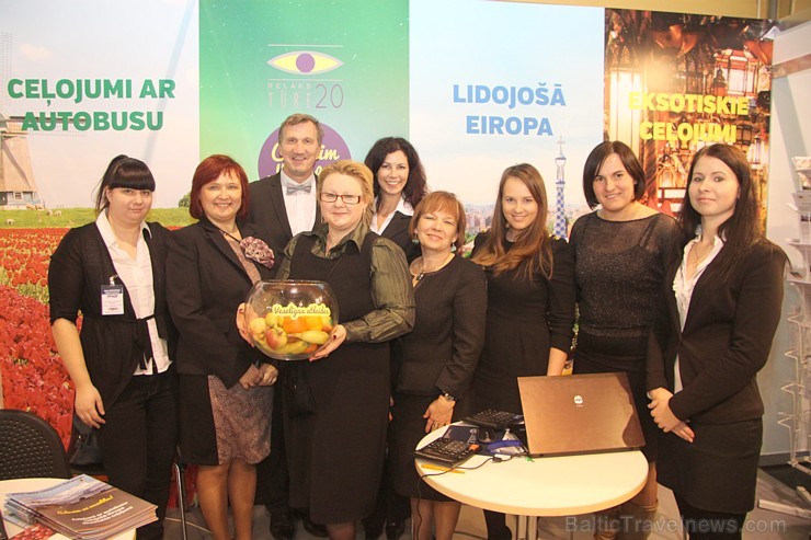 Travelnews.lv tūrisma izstādē «Balttour 2014» sastop daudz laimīgu seju 114444