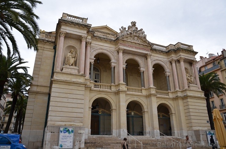 Tulonas opera. Opéra de Toulon. Celta 1862.gadā, otra lielākā operas ēka Francijā pēc Palais Garnier Parīzē 114750