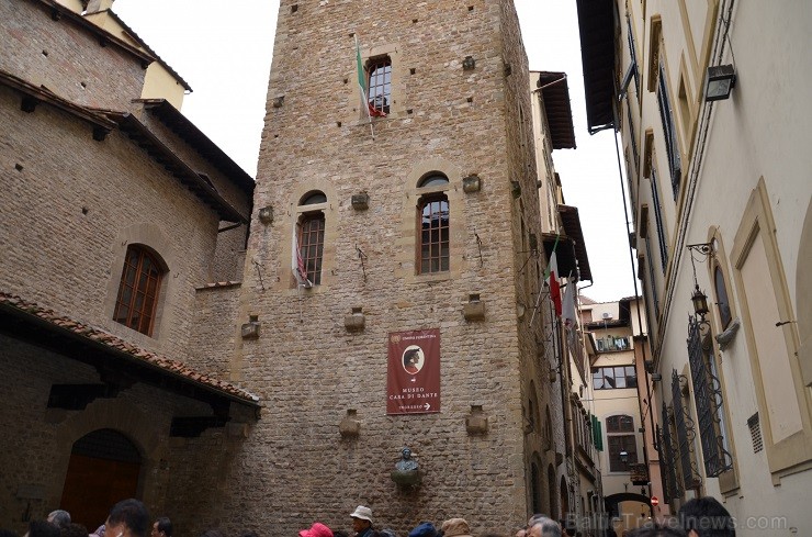 Dantes māja. Patiesībā gan muzejs, pats viņš tajā nav dzīvojis, bet kaut kur pavisam netālu 114762
