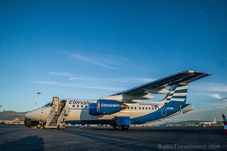 Grieķijas tūroperators Mouzenidis Travel prezentē personīgo aviokompāniju Ellinair. Šī aviokompānija nodrošinās tiešos reisus Rīga - Saloniki (Grieķij 115019