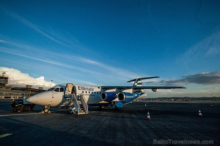 Grieķijas tūroperators Mouzenidis Travel prezentē personīgo aviokompāniju Ellinair. Šī aviokompānija nodrošinās tiešos reisus Rīga - Saloniki (Grieķij 115020