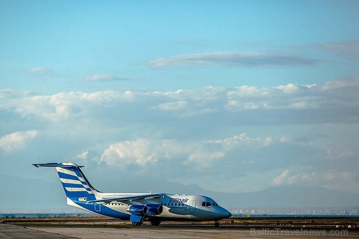 Grieķijas tūroperators Mouzenidis Travel prezentē personīgo aviokompāniju Ellinair. Šī aviokompānija nodrošinās tiešos reisus Rīga - Saloniki (Grieķij 115022