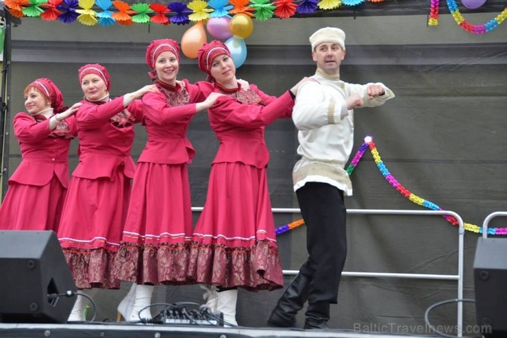 Jēkabpilī 1.martā Vecpilsētas laukumā notikusi Ziemas pavadīšana un Pavasara sagaidīšana jeb Masļeņicas svinēšana, ko ik gadu organizē Jēkabpils kriev 115633