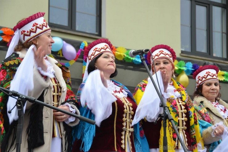 Jēkabpilī 1.martā Vecpilsētas laukumā notikusi Ziemas pavadīšana un Pavasara sagaidīšana jeb Masļeņicas svinēšana, ko ik gadu organizē Jēkabpils kriev 115641