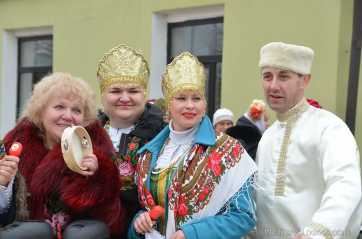 Jēkabpilī 1.martā Vecpilsētas laukumā notikusi Ziemas pavadīšana un Pavasara sagaidīšana jeb Masļeņicas svinēšana, ko ik gadu organizē Jēkabpils kriev 115653