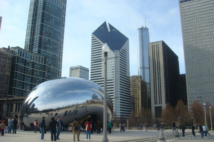 Mileniuma parks ir viena no iecienītākajām tūristu apskates vietām Čikāgā 115926
