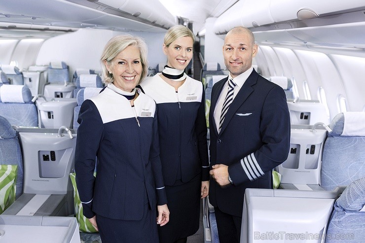 Iepazīsti aviokompānijas Finnair eleganti tērptos pilotus un stjuartes. Vairāk informācijas par aviokompāniju Finnair - www.finnair.com 117300