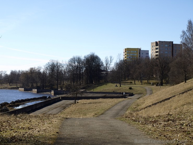 Aizkraukliešu iecienīta pastaigu vieta gar Daugavu. 117987