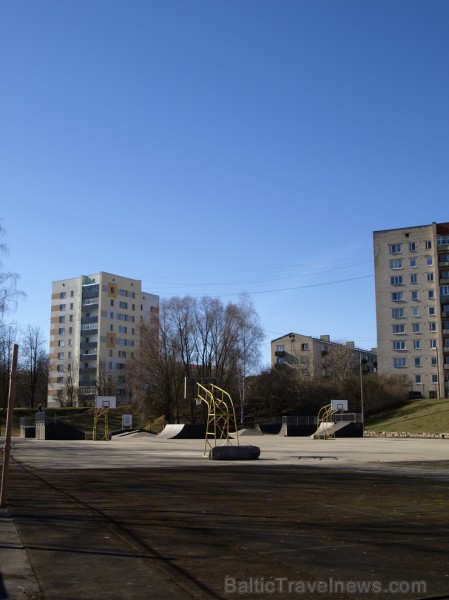 Aizkraukles jauniešu iecienīta atpūtas vieta - skeitparks. 117988