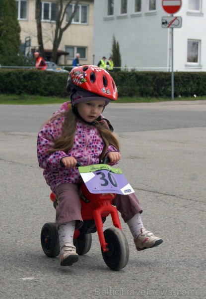 11. maijā Smiltenē norisinājās SEB MTB maratona 2. posms, kurā tika pārstāvēti arī paši mazākie dalībnieki 121058