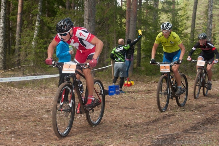 11. maijā Smiltenē norisinājās SEB MTB maratona 2. posms. Nākamais posms paredzēts 15. junijā Vietalvā. Piesakies www.velo.lv 121131