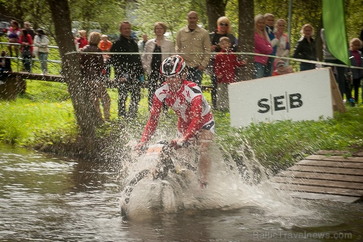 11. maijā Smiltenē norisinājās SEB MTB maratona 2. posms. Nākamais posms paredzēts 15. junijā Vietalvā. Piesakies www.velo.lv 121134