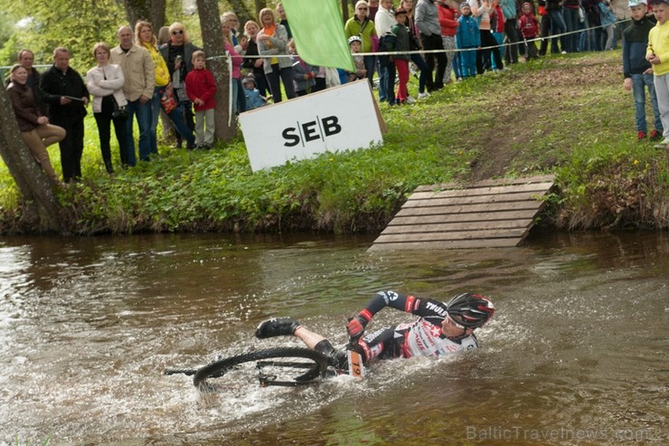 11. maijā Smiltenē norisinājās SEB MTB maratona 2. posms. Nākamais posms paredzēts 15. junijā Vietalvā. Piesakies www.velo.lv 121135