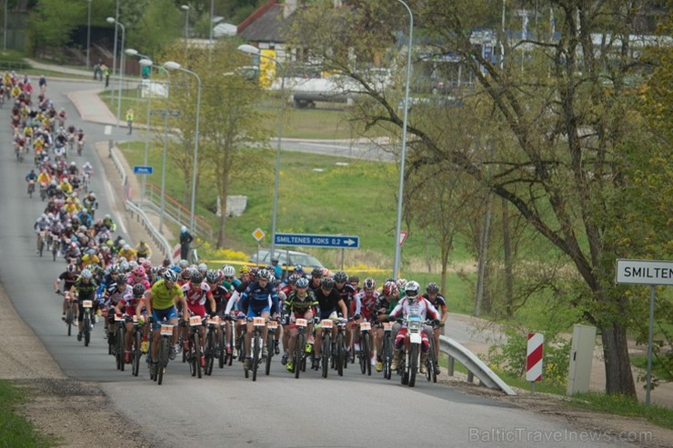 11. maijā Smiltenē norisinājās SEB MTB maratona 2. posms. Nākamais posms paredzēts 15. junijā Vietalvā. Piesakies www.velo.lv 121141