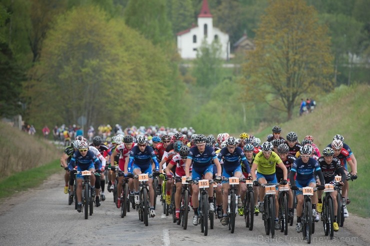 11. maijā Smiltenē norisinājās SEB MTB maratona 2. posms. Nākamais posms paredzēts 15. junijā Vietalvā. Piesakies www.velo.lv 121142