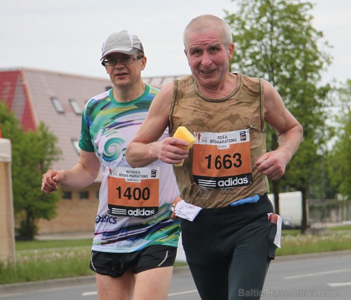 Pirmās bildes no «Nordea Rīgas maratons 2014» ar ātrākajiem skrējējiem 121890