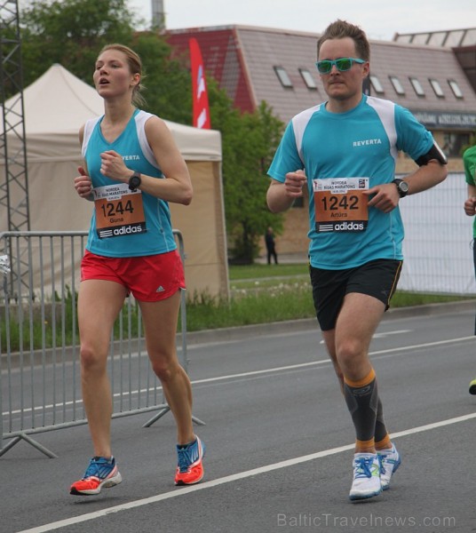 Pirmās bildes no «Nordea Rīgas maratons 2014» ar ātrākajiem skrējējiem 121898