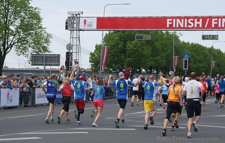 Lieliskā atmosfērā ir noslēdzies «Nordea Rīgas maratons 2014» 122046