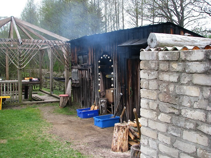 Gardās žāvētās zivis pie Andra Antmaņa Pitraga 