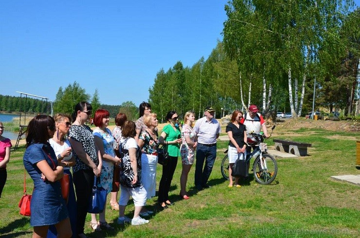 Jēkabpilī jau piekto gadu plīvo Zilais karogs. Foto: www.jekabpils.lv 122768