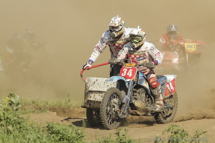 Elkšņu mototrasē sezonu sācis Retro Motokross 123193