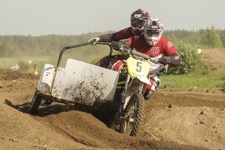 Elkšņu mototrasē sezonu sācis Retro Motokross 123198