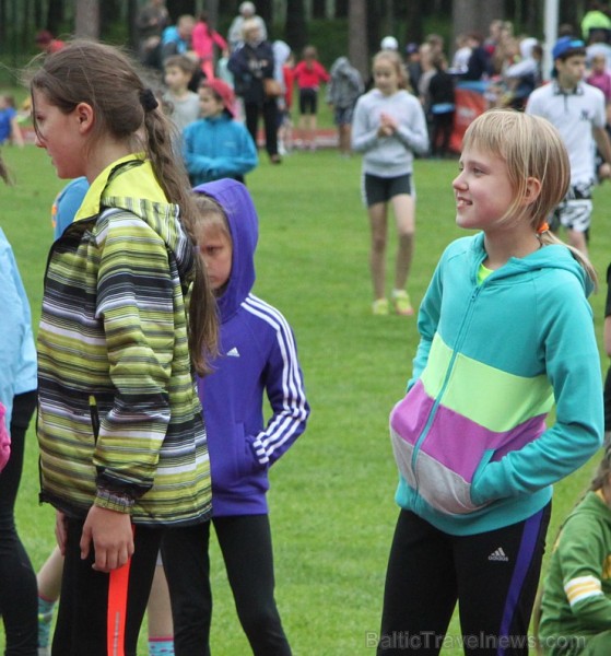 Ogres novada sporta centrs veiksmīgi startē vieglatlētikas sacensībās jauniešiem «Valmieras spēles 2014» 123322