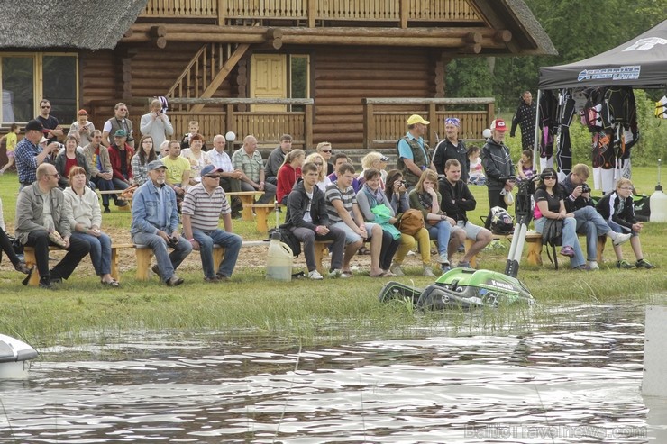 Gulbenes novada Stāmerienā startējis Latvijas čempionāts ūdensmotocikliem 124314