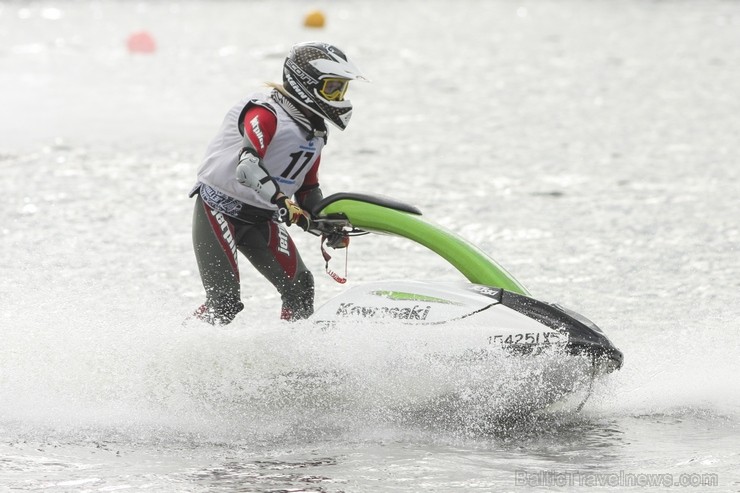 Gulbenes novada Stāmerienā startējis Latvijas čempionāts ūdensmotocikliem 124354