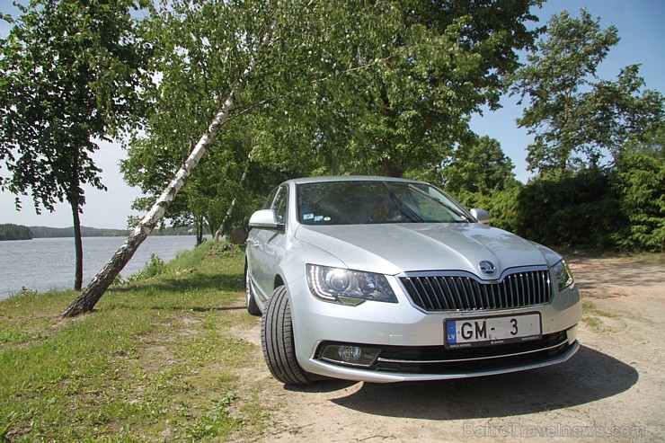 Škoda SuperB Ambition 2.0 TDI CR DPF Latvijā tiek piedāvāts ar 4 gadu garantiju vai 120 000 km noskrējienu 124520