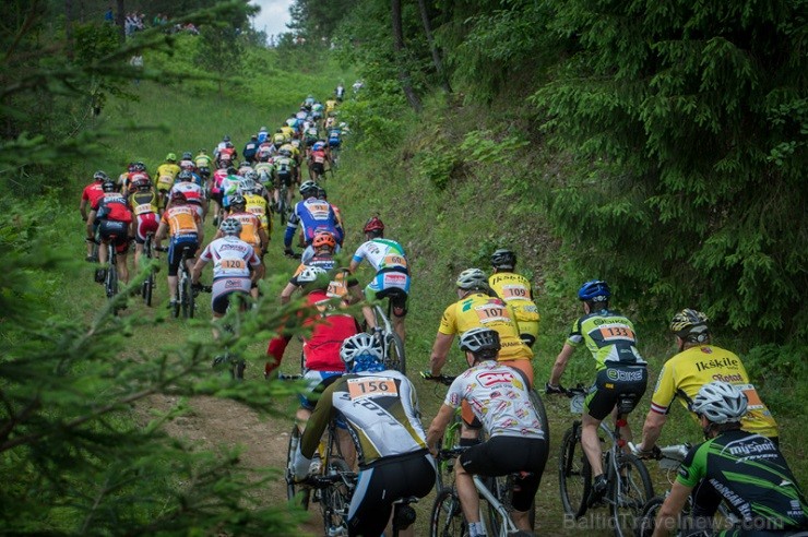 15. jūnijā gleznainajā Vietalvas apkārtnē norisinājās SEB MTB maratona 3. posms. Vairāk www.velo.lv 125137