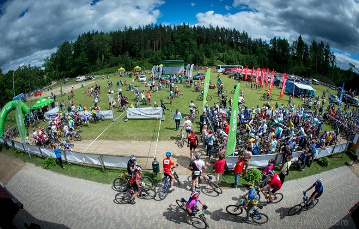 15. jūnijā gleznainajā Vietalvas apkārtnē norisinājās SEB MTB maratona 3. posms. Vairāk www.velo.lv 125148