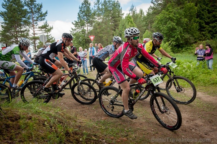 15. jūnijā gleznainajā Vietalvas apkārtnē norisinājās SEB MTB maratona 3. posms. Vairāk www.velo.lv 125161