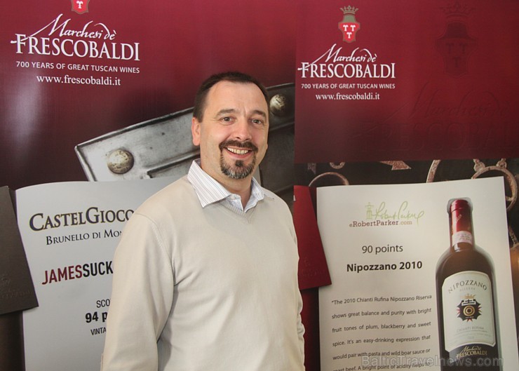 Itālijas vīna nams «Marchesi de Frescobaldi» prezentējas restorānā «Kaļķu vārti» 125745